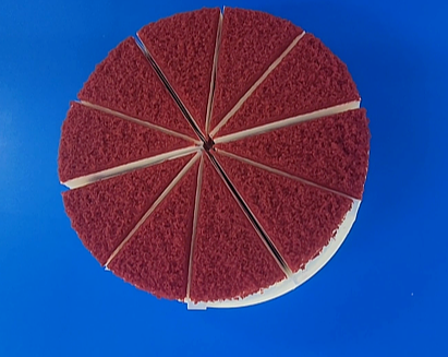 Ультразвуковой круглый резак для торта и машина для вставки бумаги для производственной линии